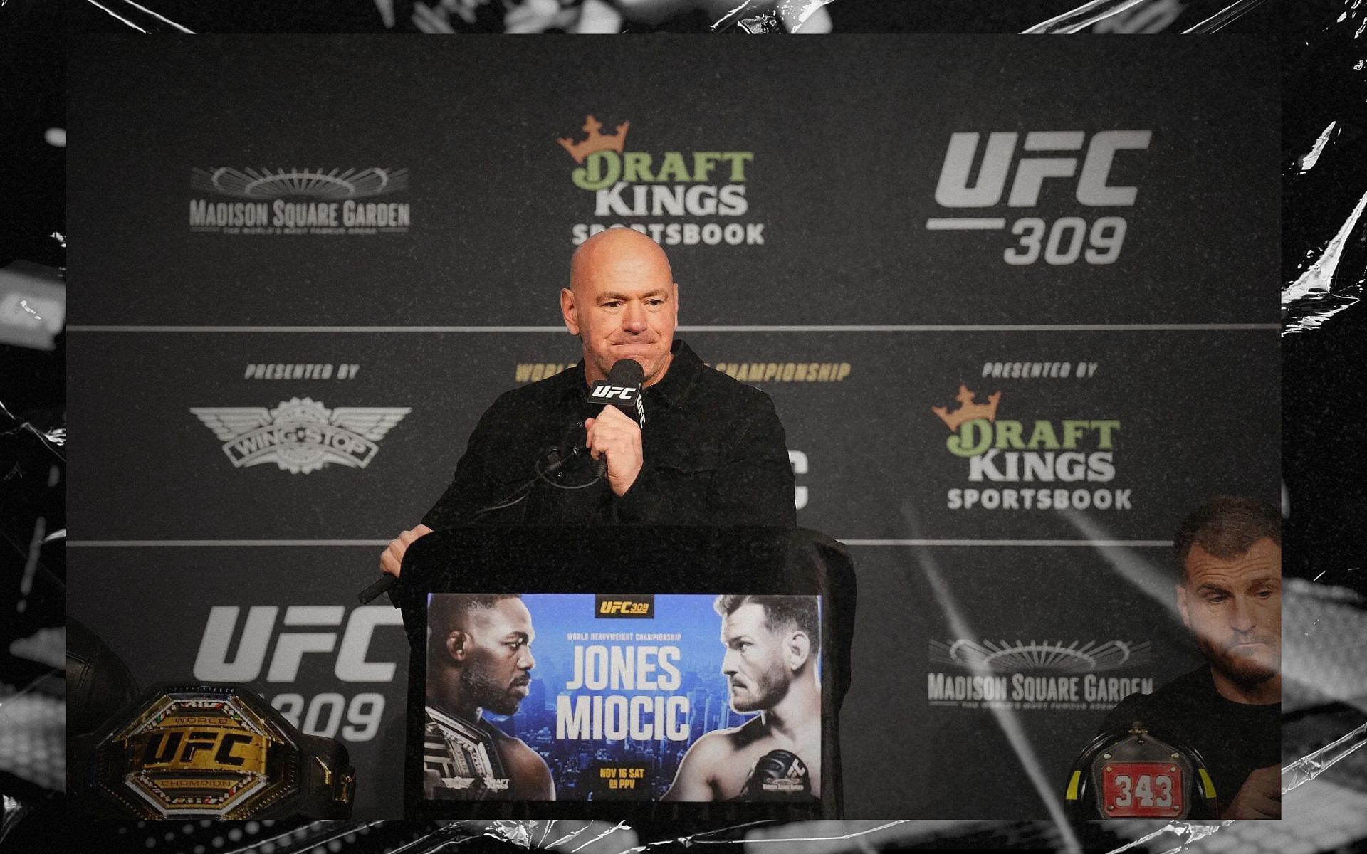 Dana White opened up on missed business opportunity. [Images courtesy: Getty Images]