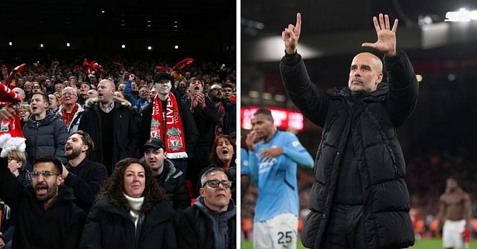 “Someone told me before that this area is not the best part in the UK” - Manchester City star hits back at Liverpool fans for Guardiola sack chants