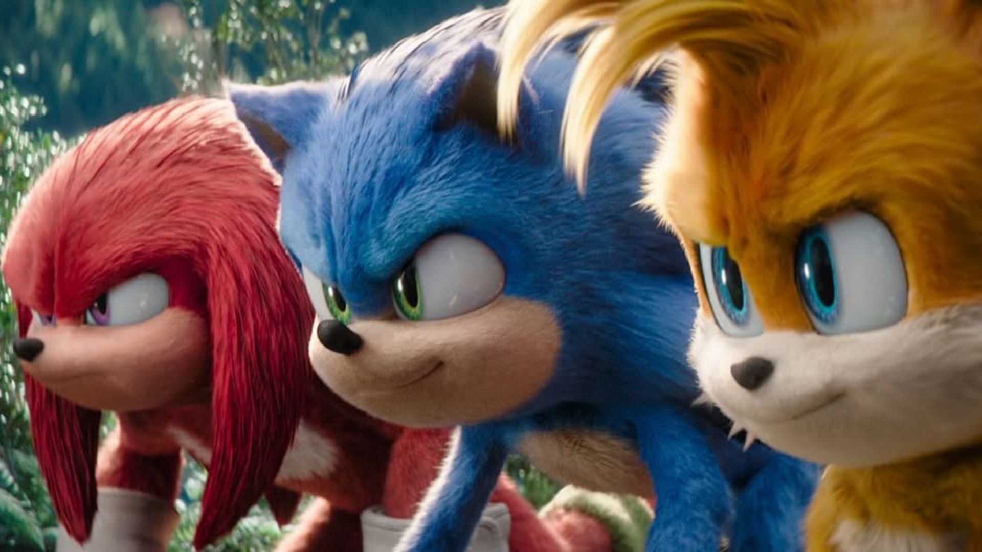 An image of Knuckles, Sonic, and Tails from Sonic the Hedgehog 3 (Image via Instagram/@sonicmovie)