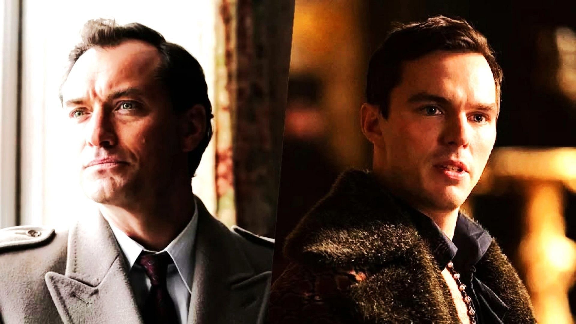 Terry (played by Jude Law) and Bob (played by Nicholas Hoult) in The Order. (Image via Instagram/@arcanastudio)