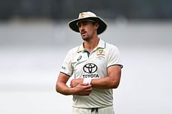 [Watch] Mitchell Starc wears frustrated look after yet another rain interruption in BGT 2024-25 3rd Test