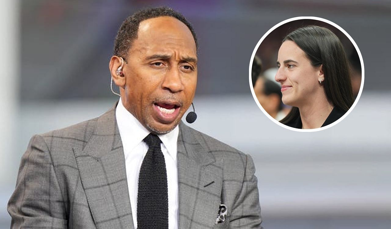 Stephen A. Smith weighs in on Caitlin Clark being named TIME magazine