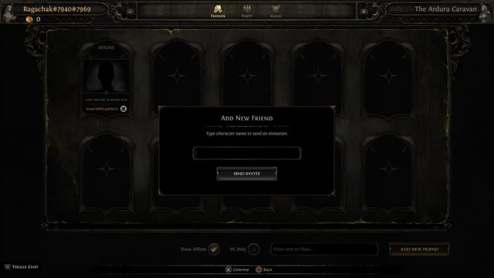How to invite your friends in Path of Exile 2