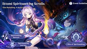 Genshin Impact Iktomi Spiritseeking Scrolls event guide