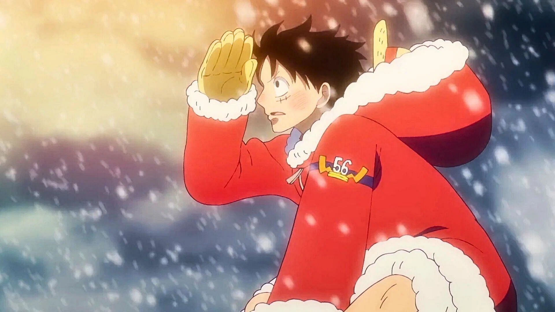 Luffy as seen in the One Piece anime (Image via Toei Animation)