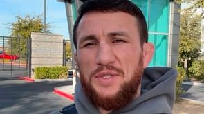 Merab Dvalishvili's hairline in latest post about UFC PI irks four-word reaction from Sean Strickland's coach