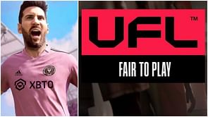 EA FC 25 vs UFL: Lionel Messi player rating and stats comparison