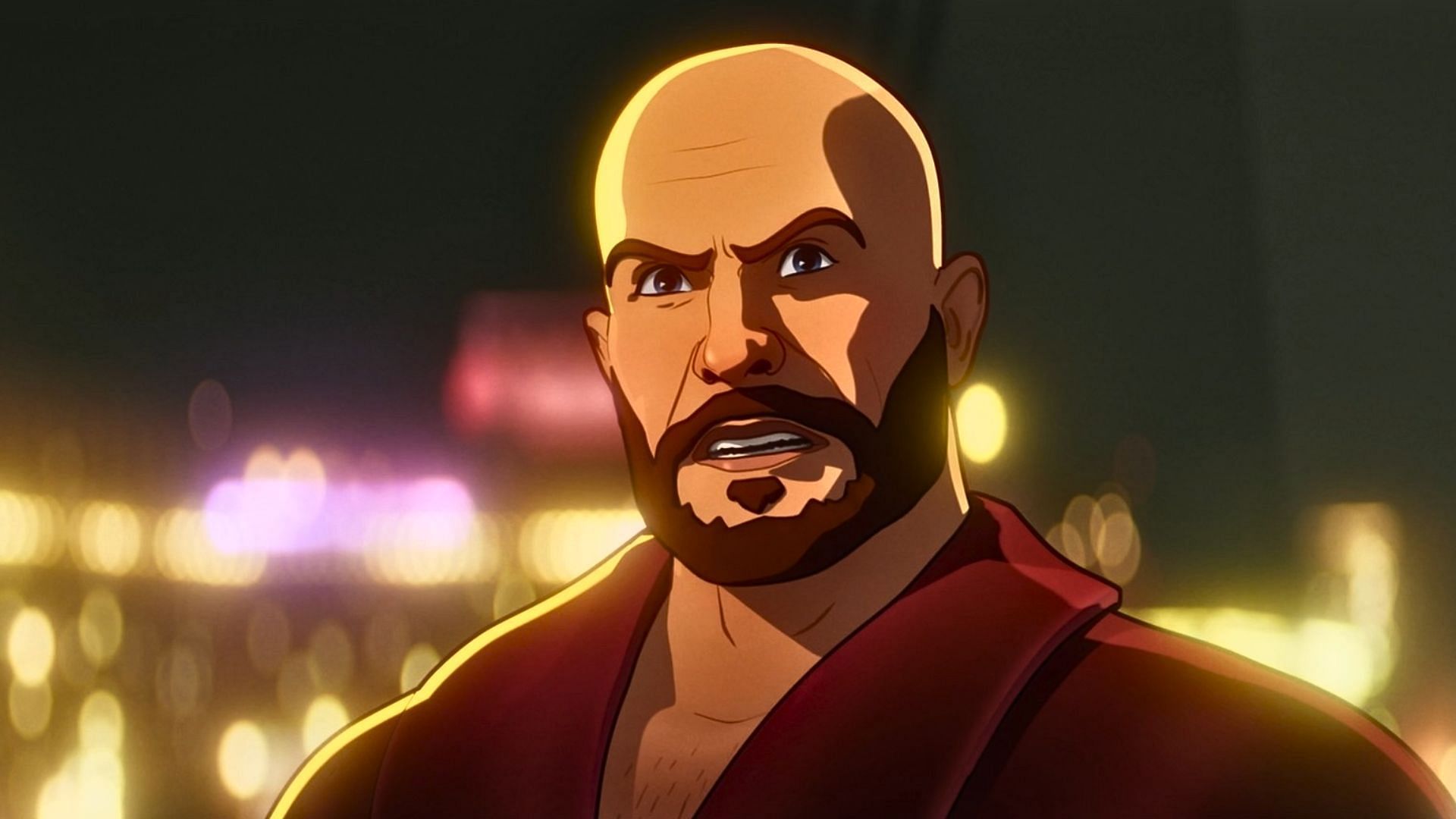 Obadiah Stane as the Rook in a still from What If...? season 3 episode 3 (Image via Marvel Entertainment/ YouTube)