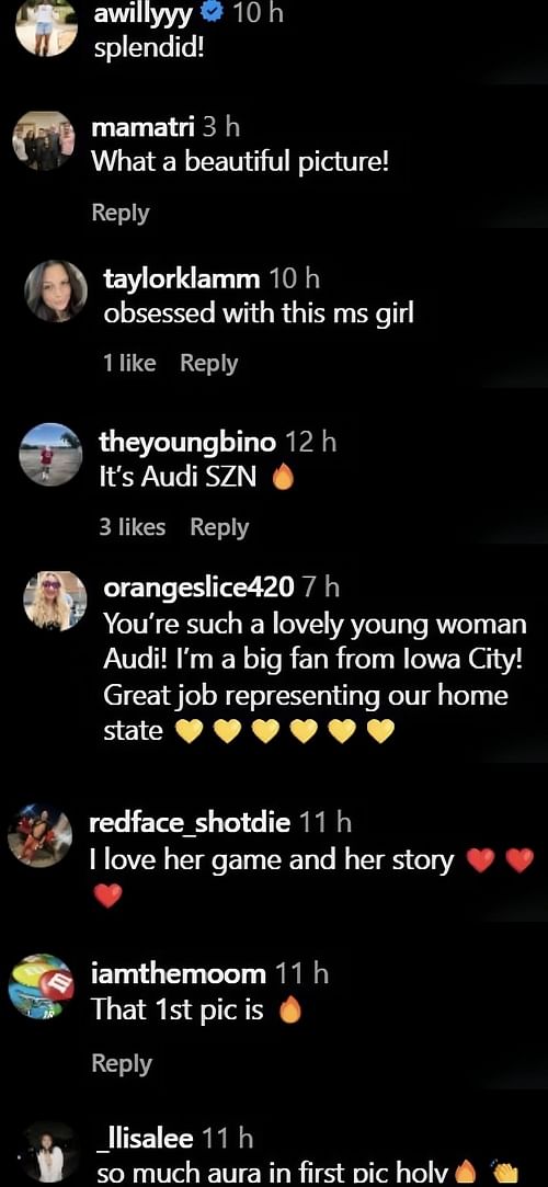 Fans react to Audi Crooks' pictures from Iowa State's loss