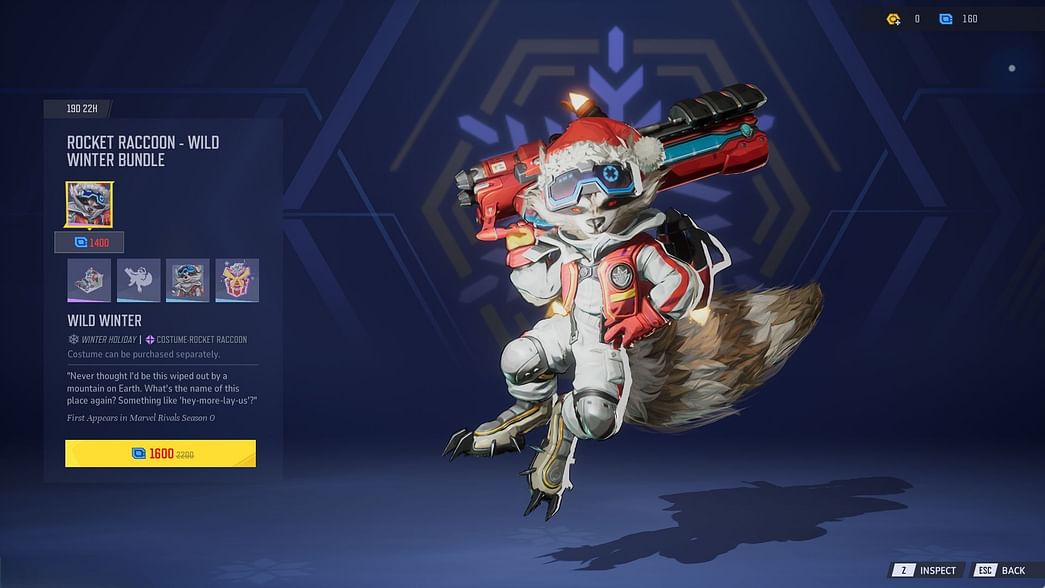 How to unlock the Rocket Raccoon - Wild Hunter skin in Marvel Rivals