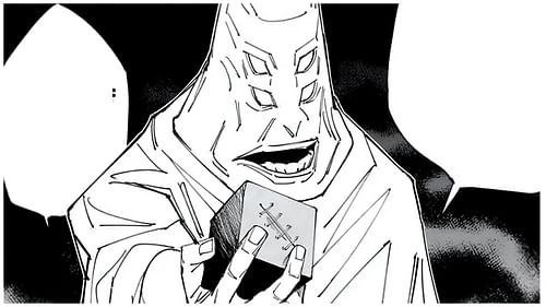 Tengen as seen in the manga (Image via Shueisha).