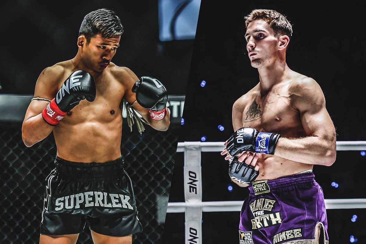 Superlek Kiatmoo9 (left) and Nico Carrillo (right) | Image credit: ONE Championship