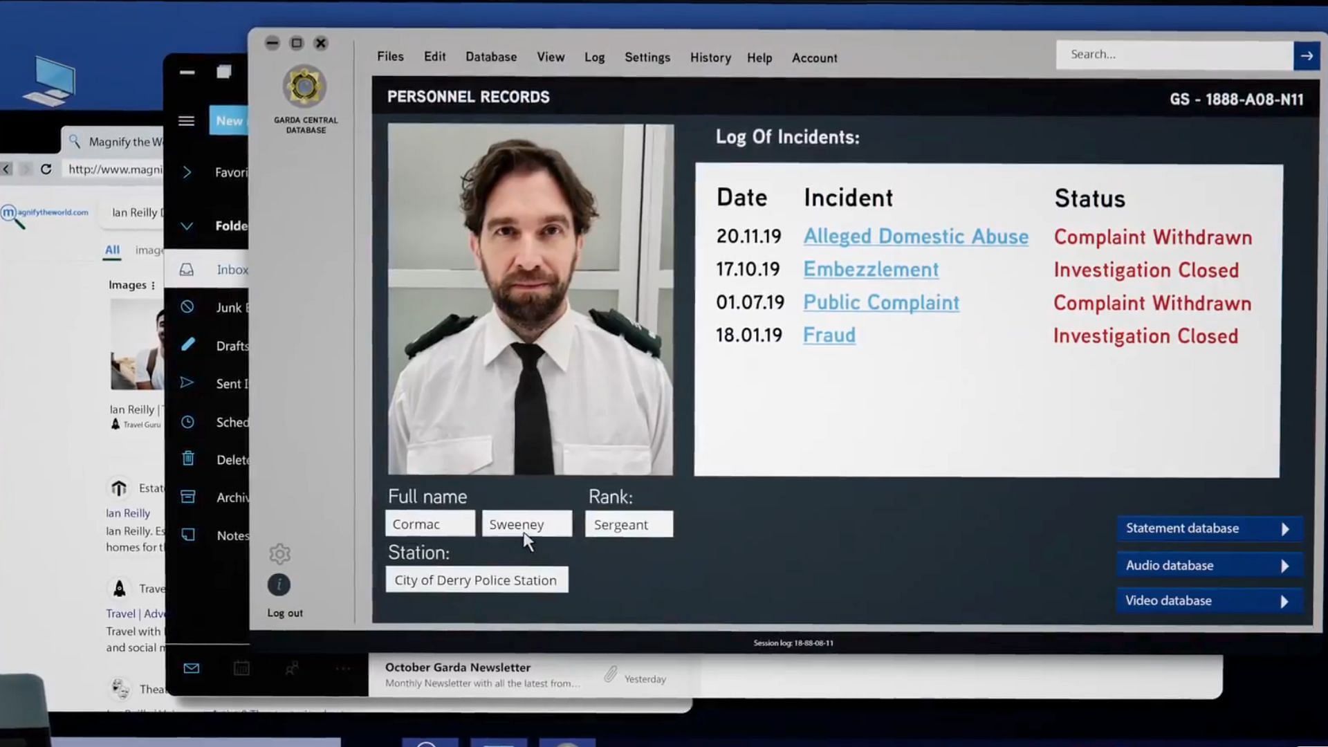 Ian&#039;s identity is revealed in Bad Sisters season 2 episode 7 (Image via Apple TV+)