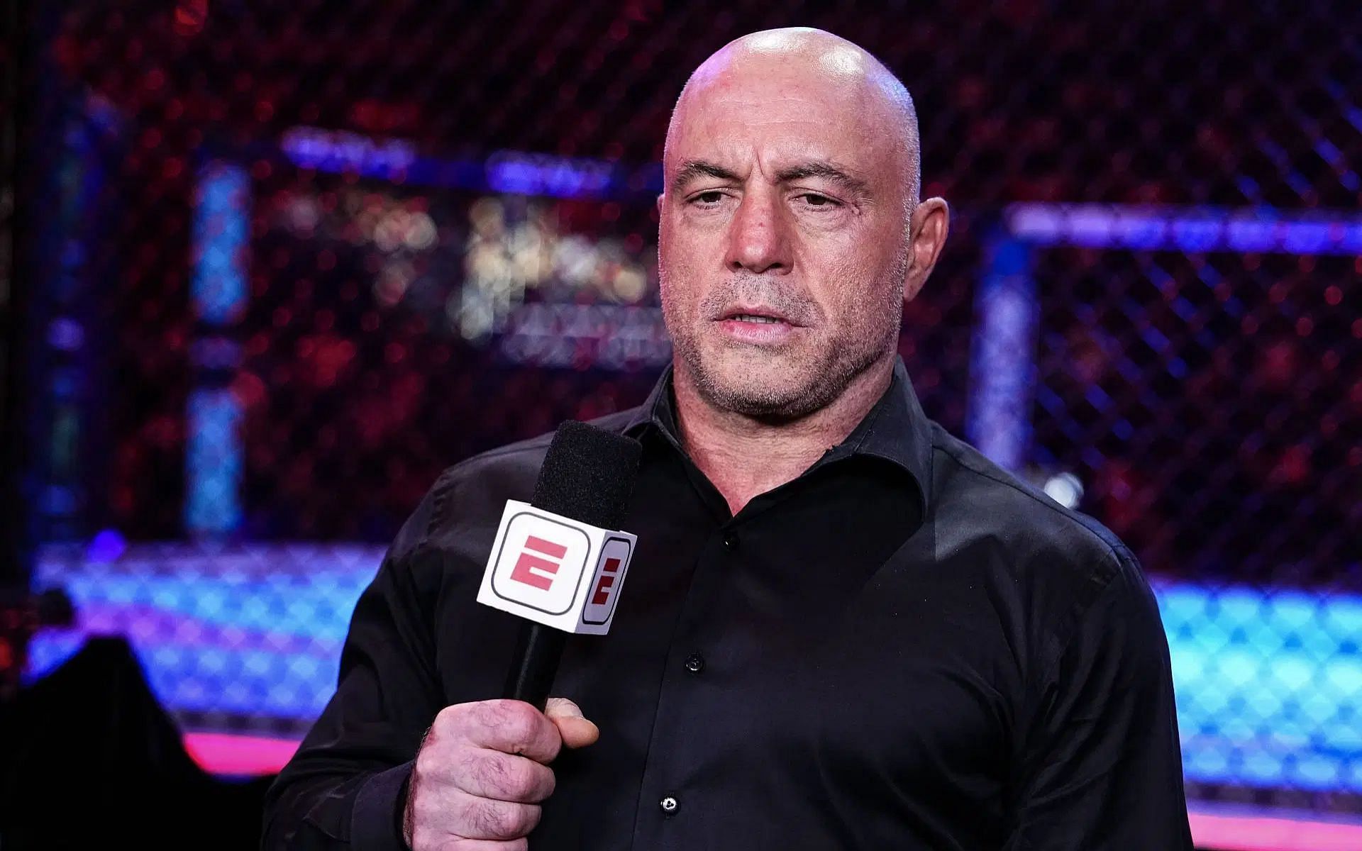 Joe Rogan was recently seen performing commentary duties at UFC 310 [Image courtesy: Getty]