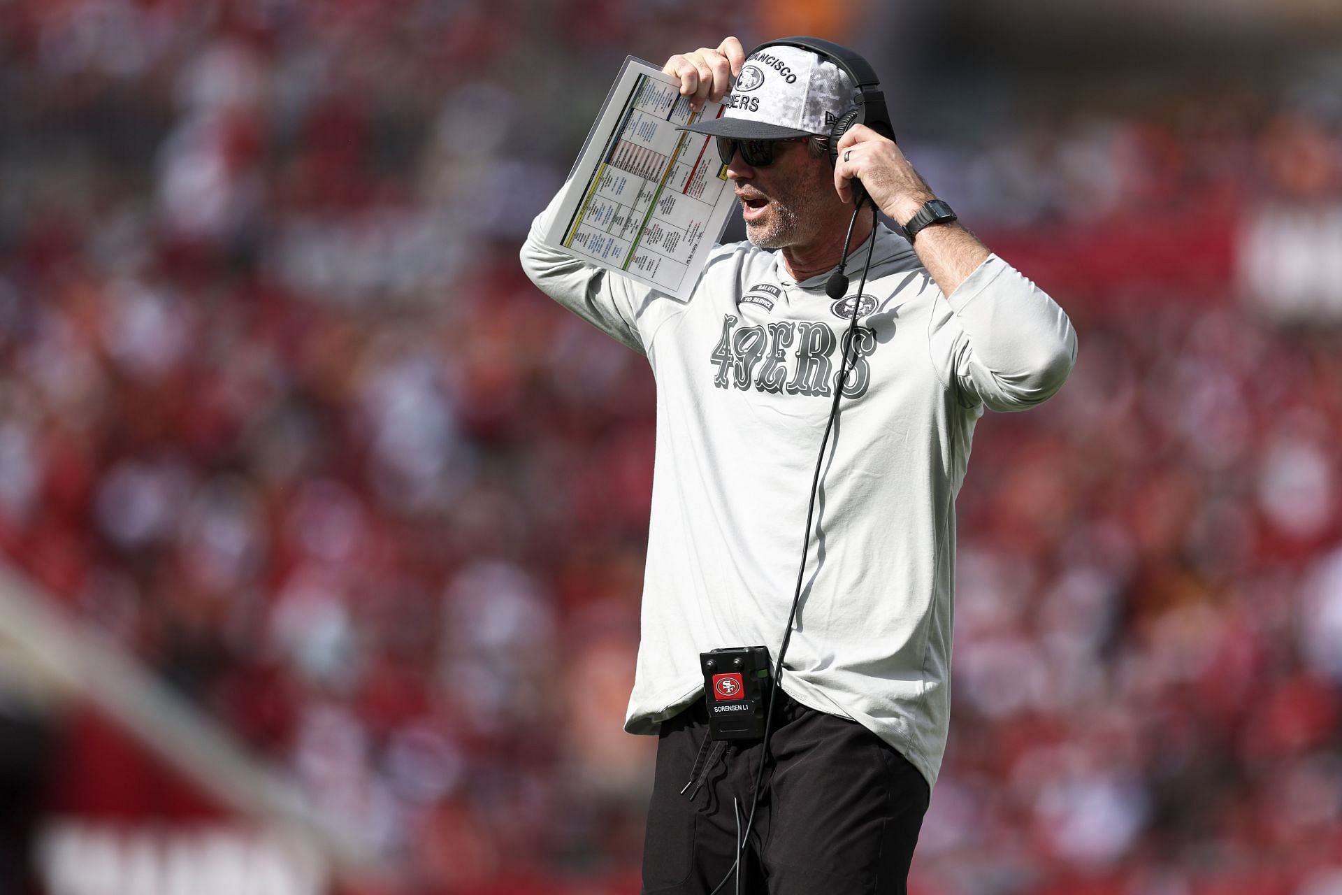 Kyle Shanahan at San Francisco 49ers v Tampa Bay Buccaneers - Source: Getty