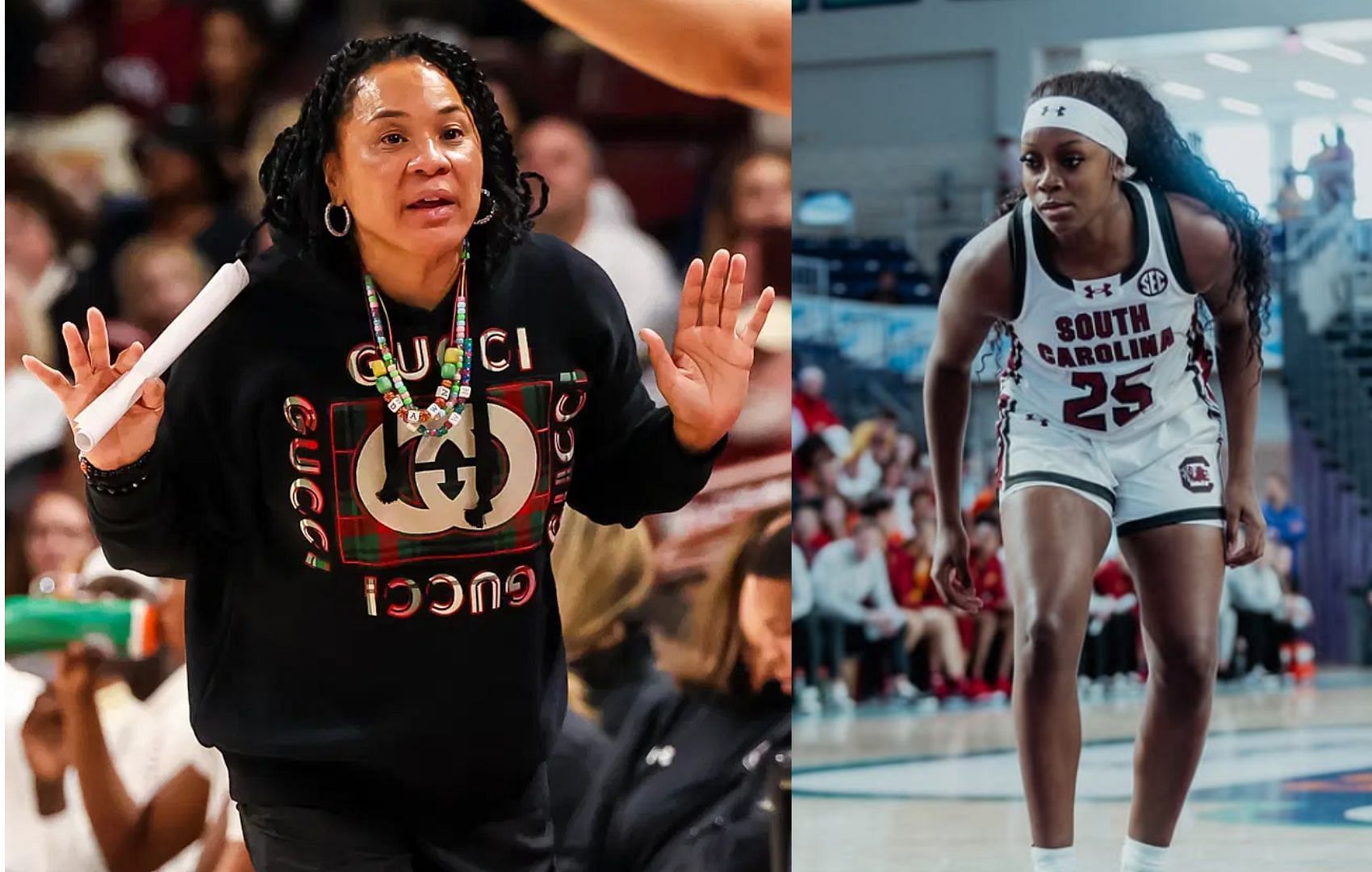 Dawn Staley, Raven Johnson