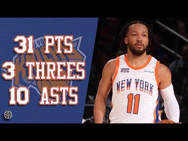 Jalen Brunson best NBA player props vs Toronto Raptors for Dec. 9