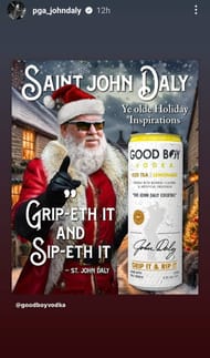 Still from John Daly's Instagram/@pga_johndaly