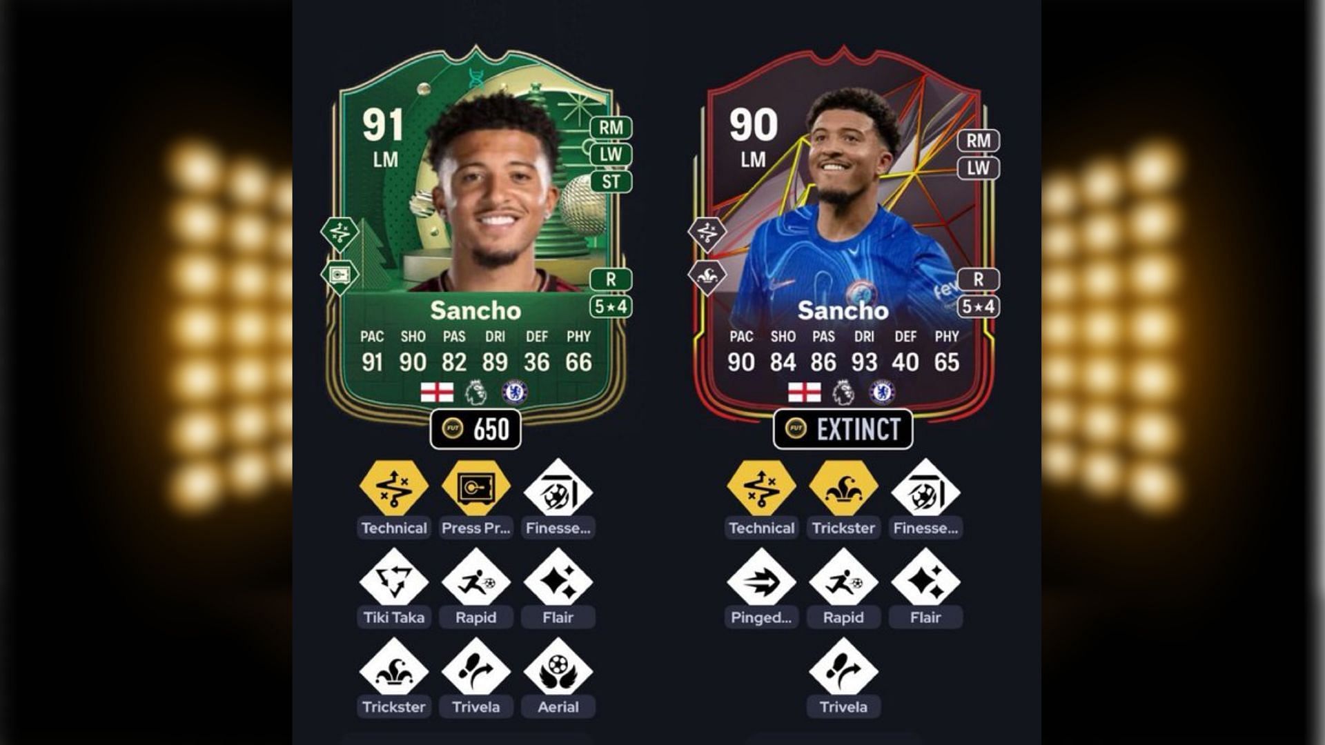 World Tour vs Attacking Avalanche Jadon Sancho