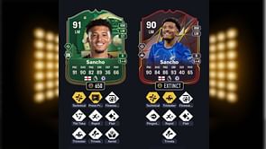 "250k vs free": EA FC 25 fans pick World Tour Jadon Sancho over Attacking Avalanche I Evo