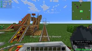Minecraft player showcases how ridiculously broken minecart accelerators can become
