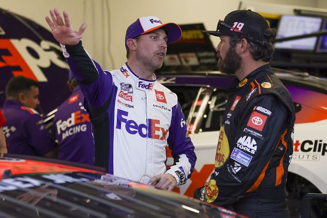 “I could have made a slight change”- When Martin Truex Jr. reflected on losing the iconic race to former JGR teammate Denny Hamlin