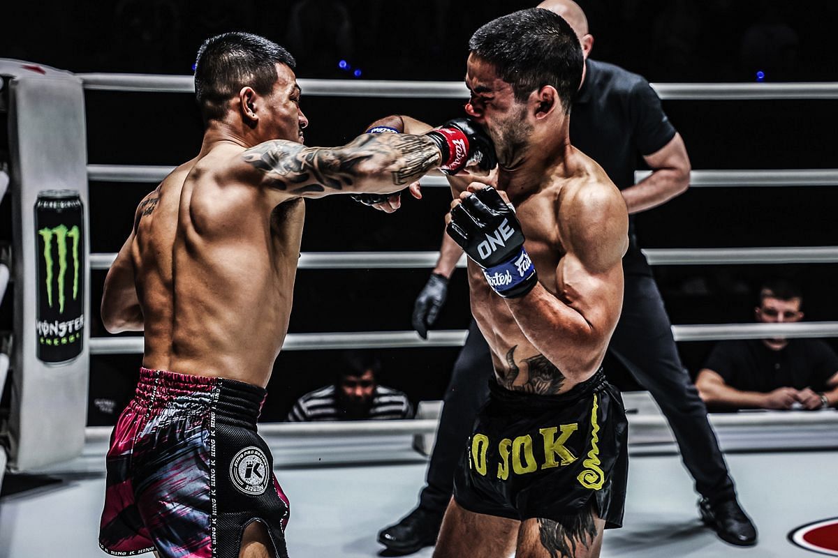 WATCH: Thai star Thongpoon unleashes pure fire in stunning knockout finish of three-sport phenom Danial Williams -- Photo by ONE Championshop