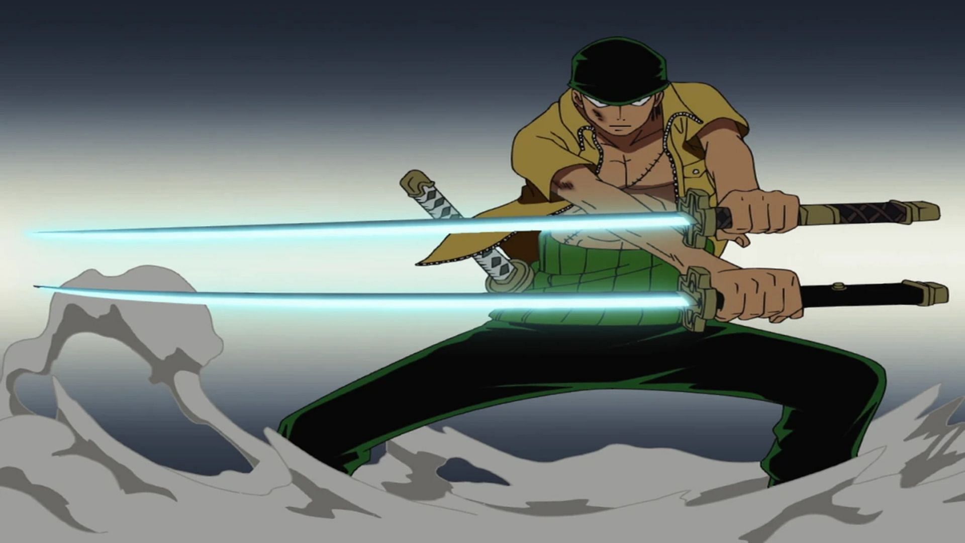 Zoro as seen in One Piece (Image via Toei Animation)