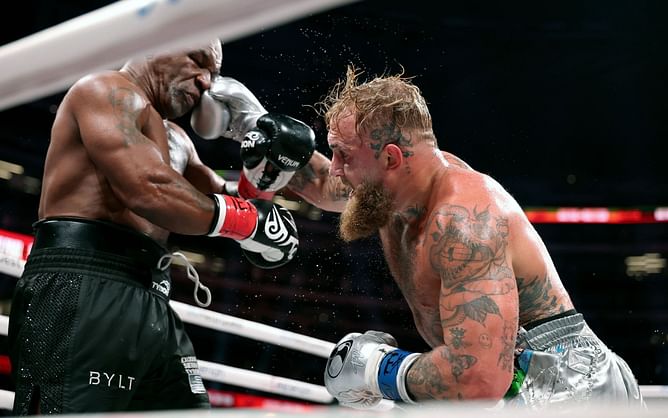 Jake Paul responds to criticism about his boxing match with Mike Tyson: "People are just mad that it's permanently on BoxRec"
