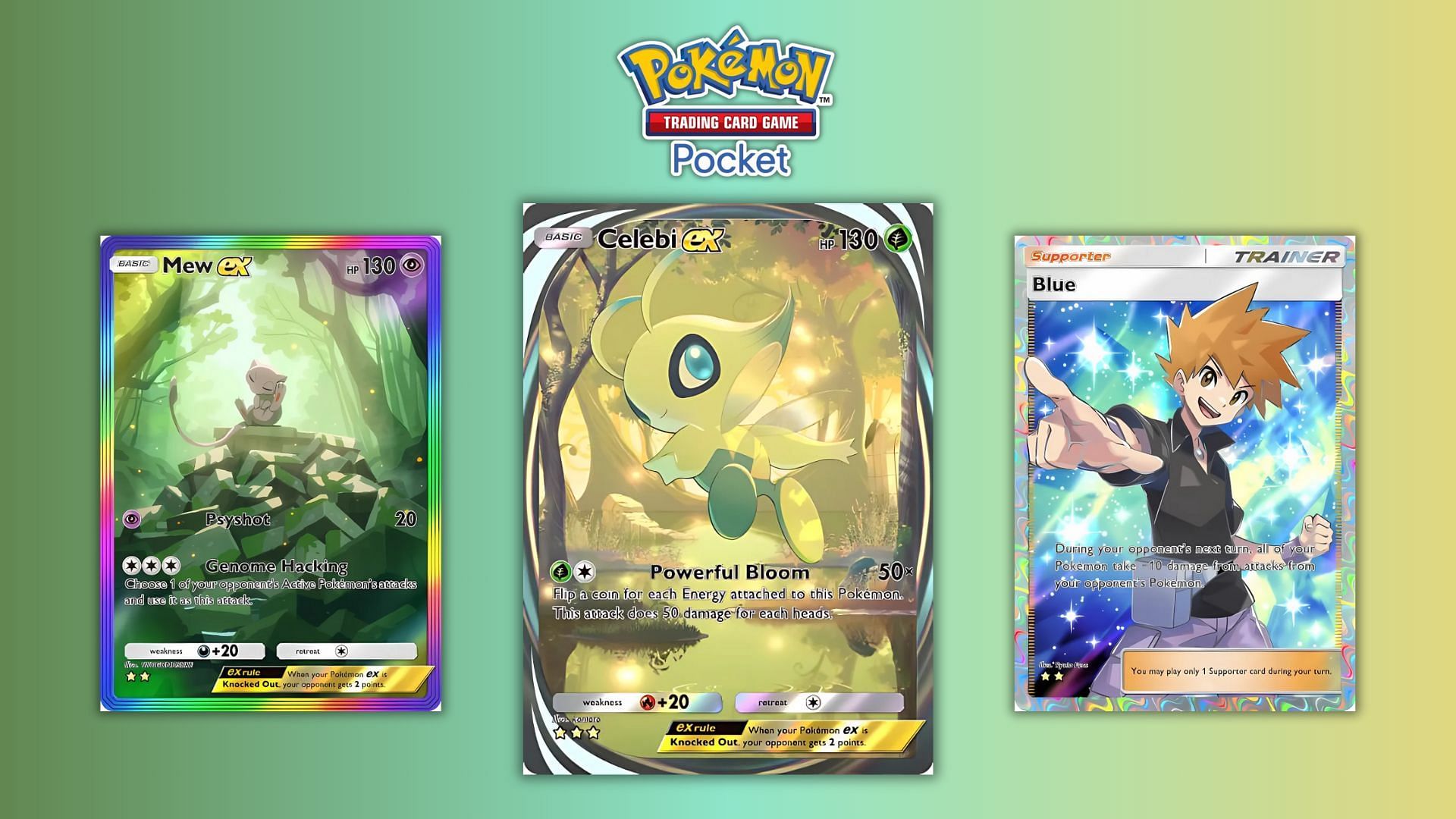 6 rarest cards to get in Pokemon TCG Pocket Mythical Island pack