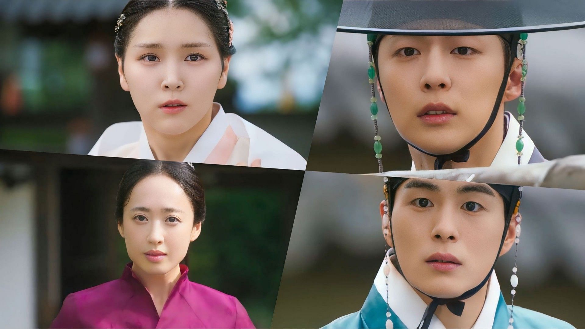 Kim Ji-eun, Bae In-hyuk, Jung Gun-joo and Kim Min-jung in episode 4 of Check-in Hanyang (Image via Viki)