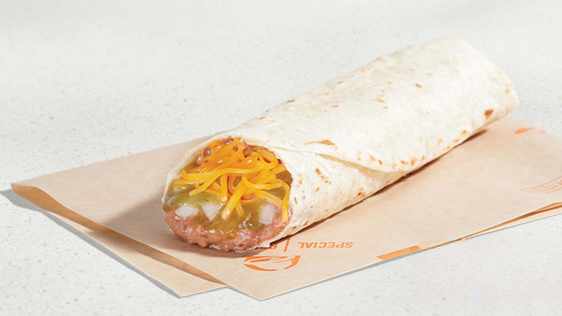 The Green Sauce Burrito (Image via Taco Bell)