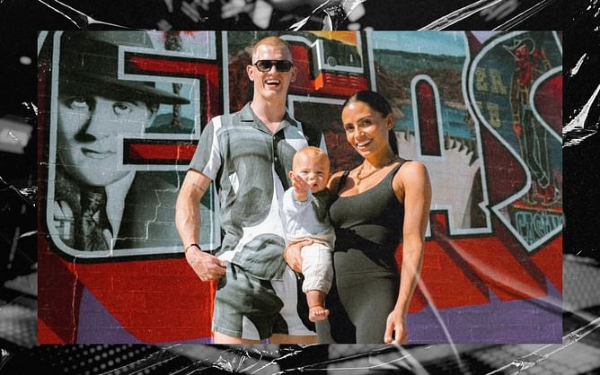 Photos: Ian Machado Garry's wife Layla Anna-Lee shares heartwarming family pictures with husband and son ahead of UFC 310