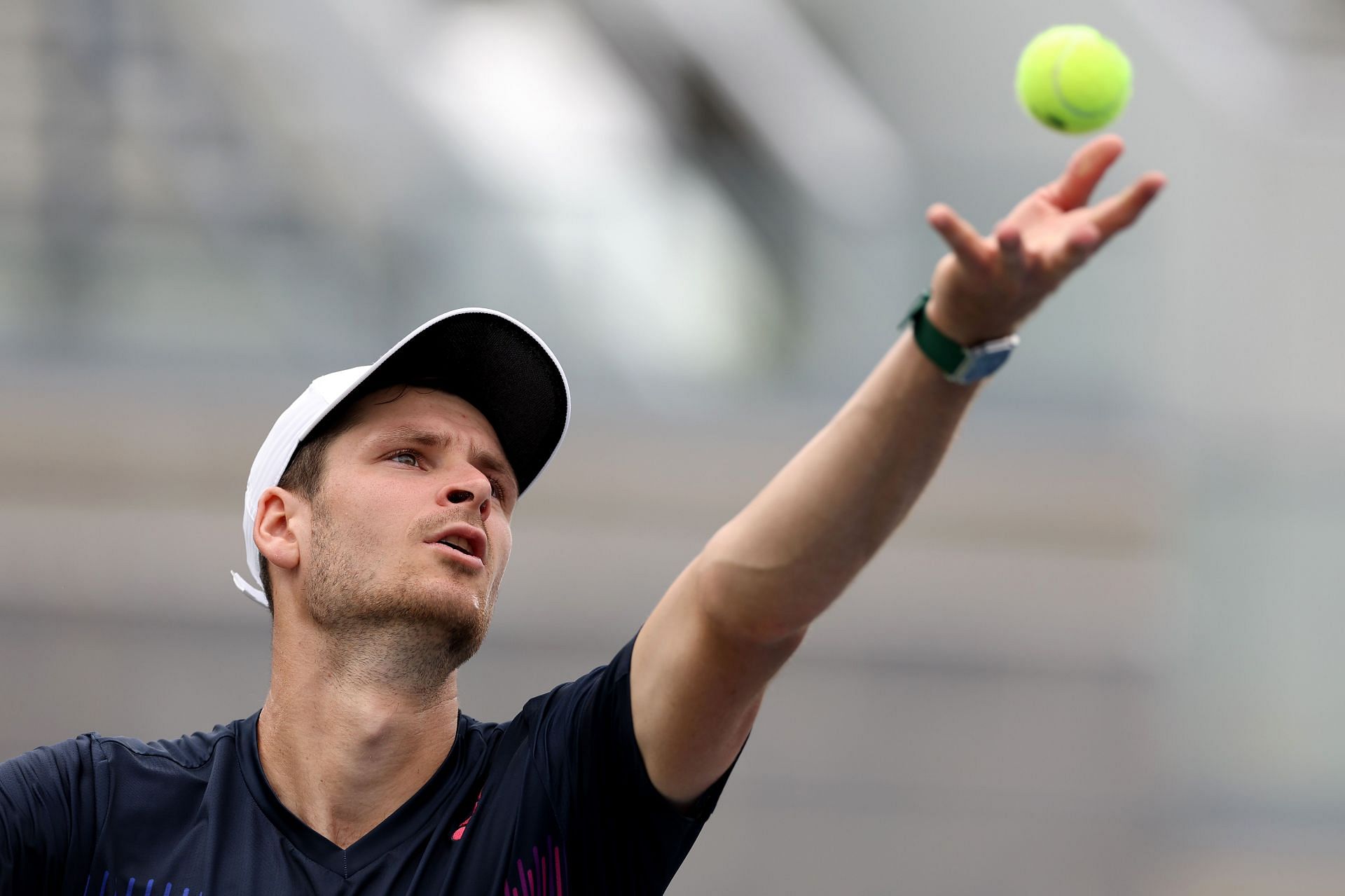 Hurkacz at the 2024 US Open (Source: Getty)