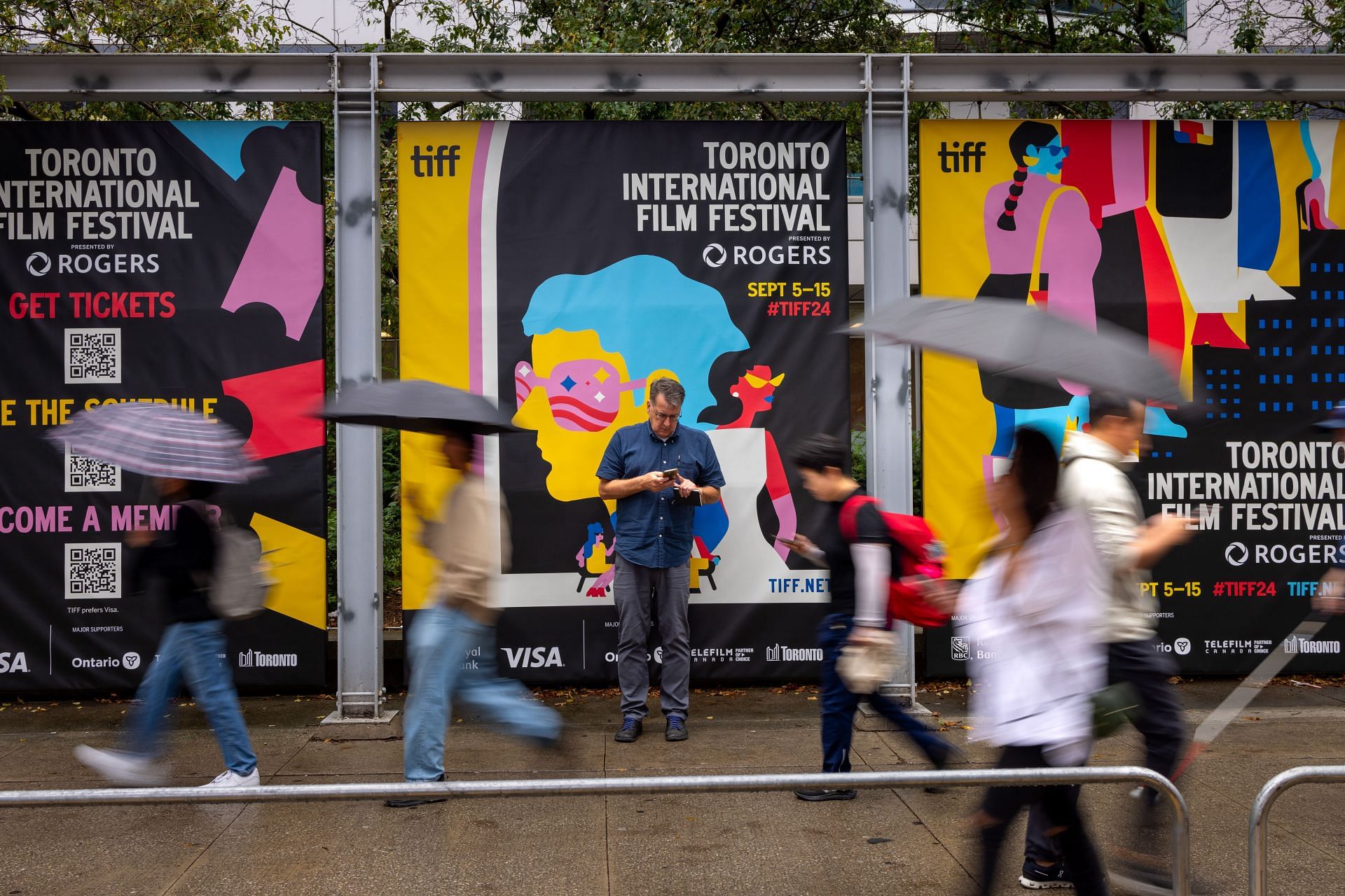 2024 Toronto International Film Festival Downtown, Toronto, Ontario, Canada - Source: Getty