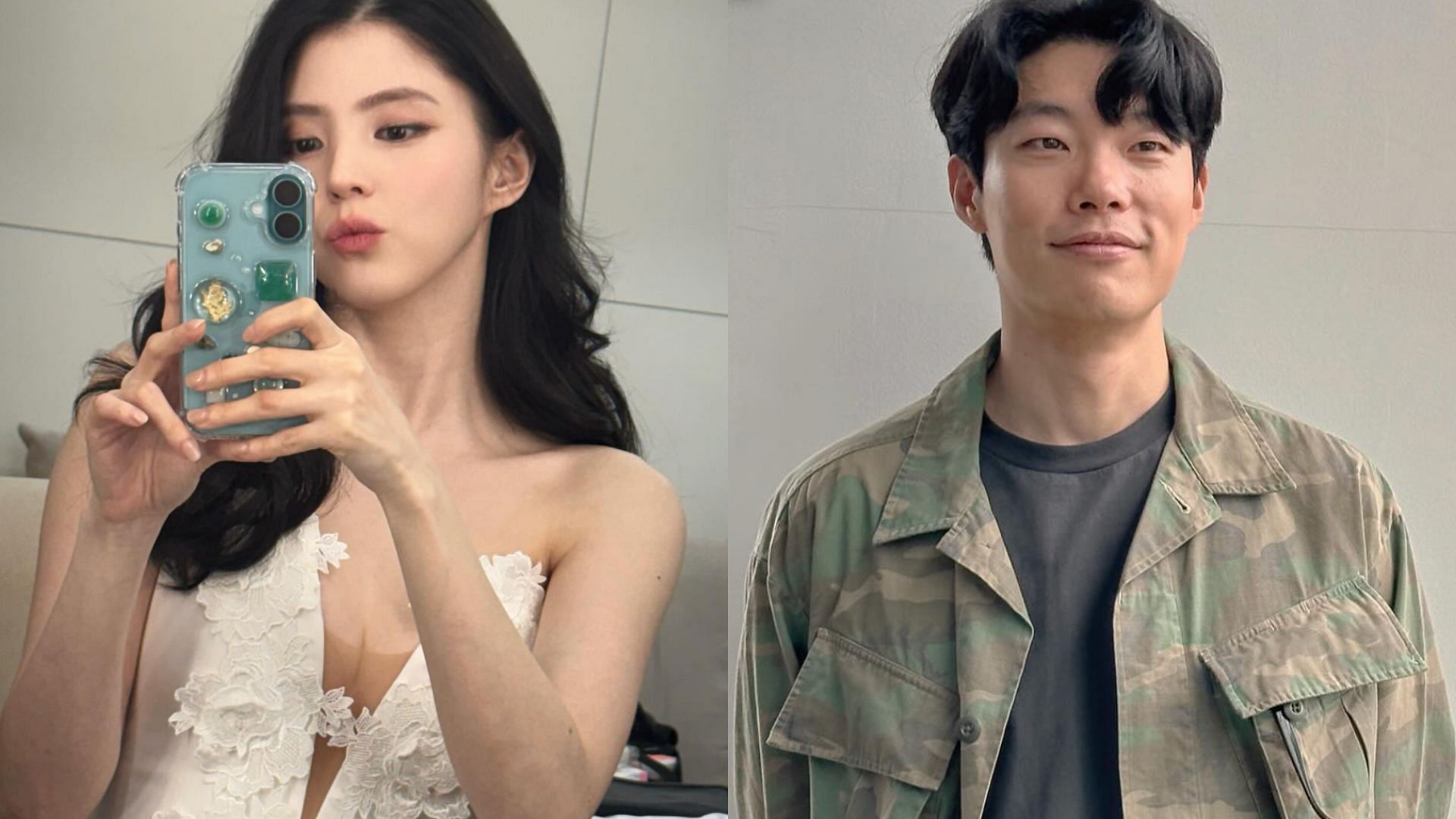 Ryu Jun-Yeol and Han So-Hee. (Images via Instagram/@xeesoxee and @ryusdb)