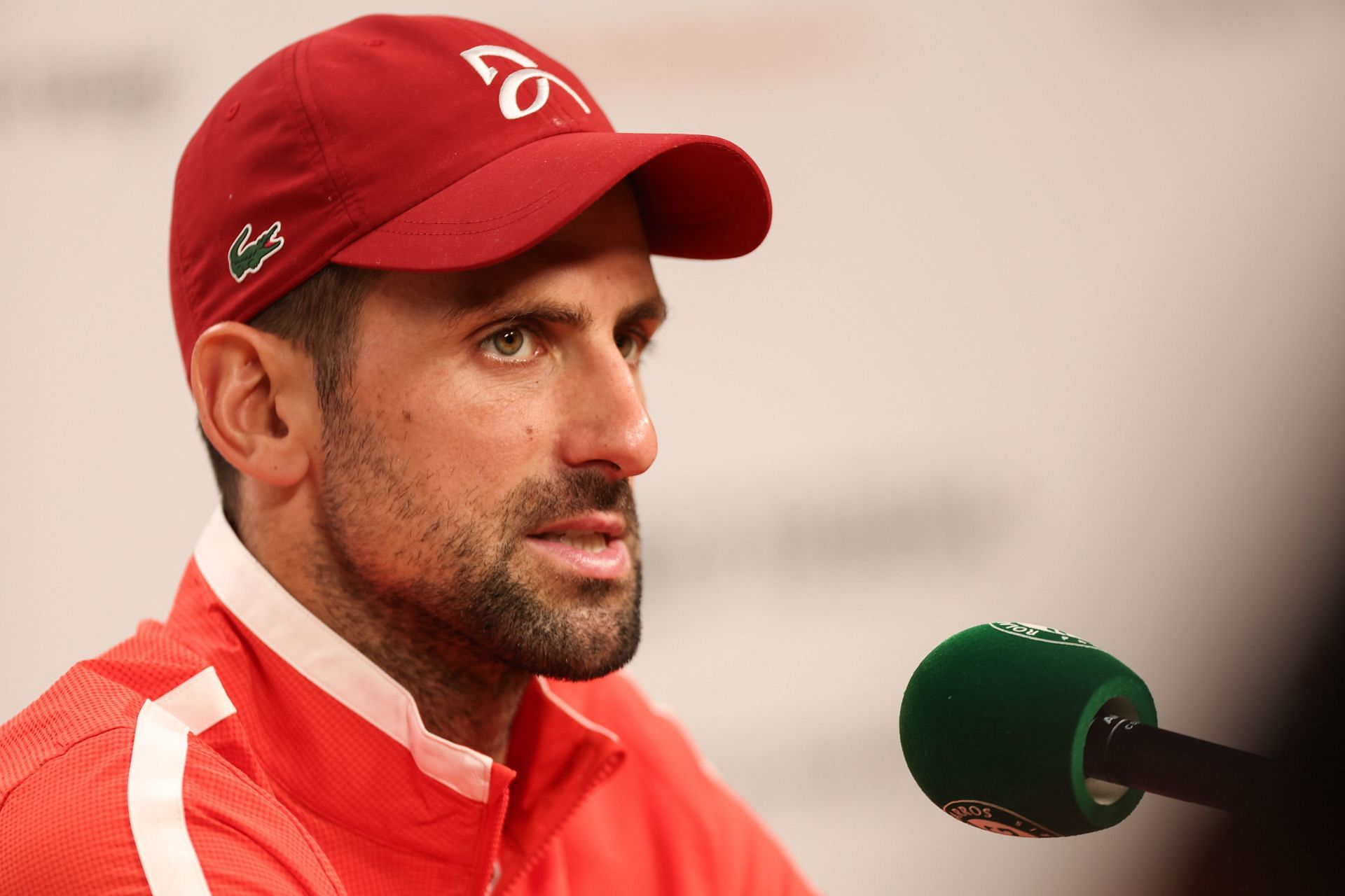 Novak Djokovic at 2024 French Open - Source: Getty