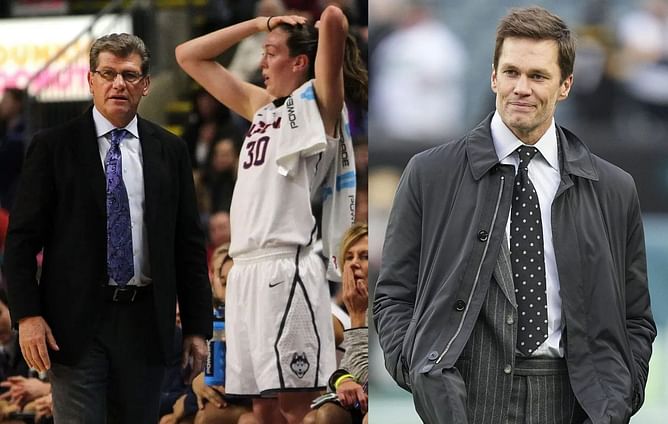 When Geno Auriemma admitted retiring after Breanna Stewart's graduation would've been the "sane" thing while relating to Tom Brady's mentality