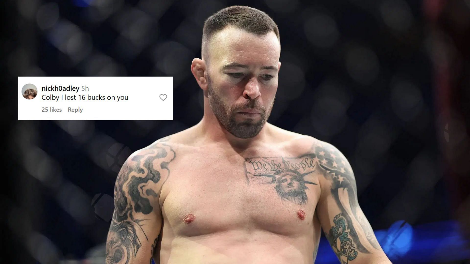 Colby Covington lost to Joaquin Buckley at UFC Tampa [Image courtesy: Getty Images]