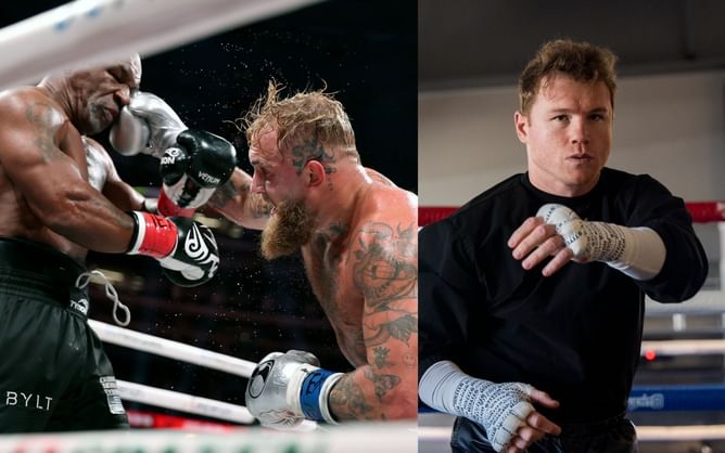 Jake Paul shares honest reaction to Canelo Alvarez's ambitions of seeking revenge for Mike Tyson: "Why the fu*k would I give him the payday?"