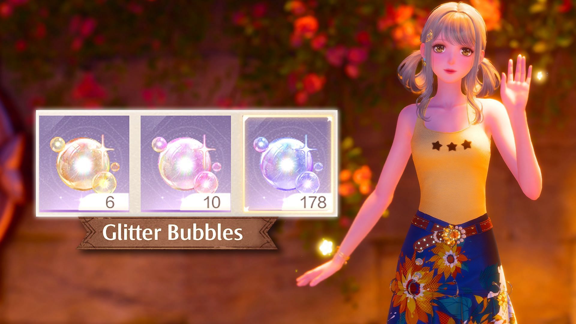 Guide on getting and using Glitter Bubbles in Infinity Nikki (Imagev ia Infold Games)