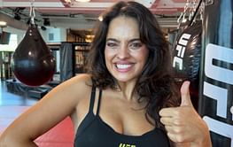 Controversial MMA fighter rates UFC influencer Nina-Marie Daniele's dance skills