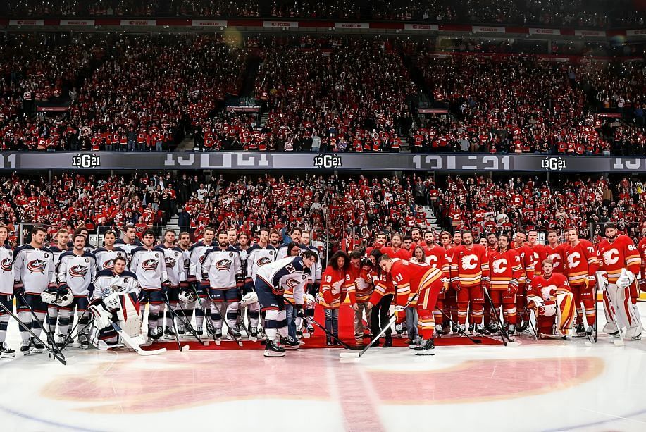 Johnny Gaudreau&rsquo;s wife Meredith shares emotional tribute to Calgary Flames fans (Image via Instagram/@meredithgaudreau_)