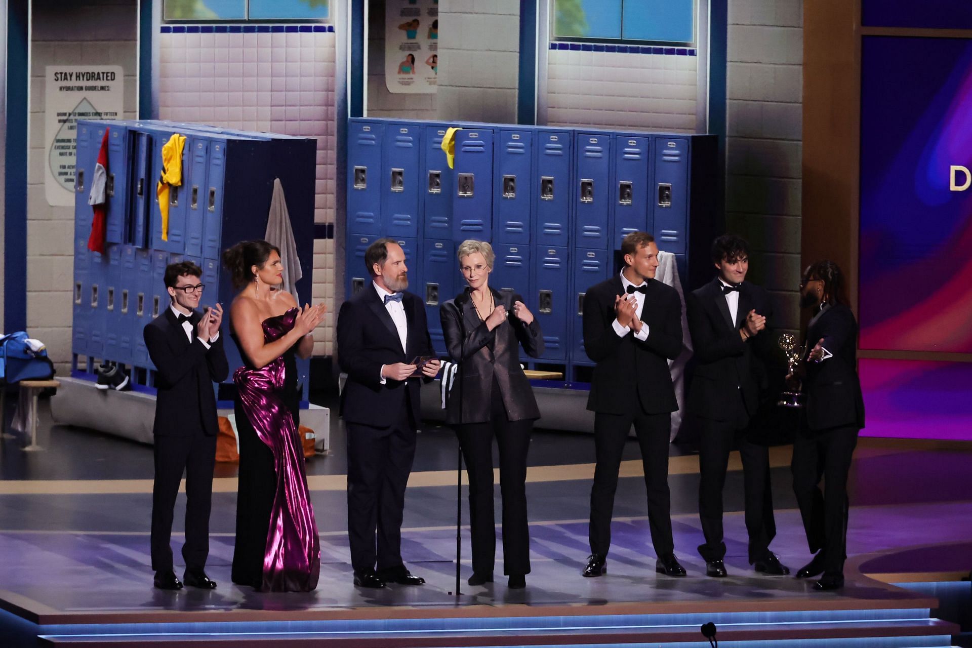 The DWTS team at the 76th Primetime Emmy Awards - (Source: Getty)