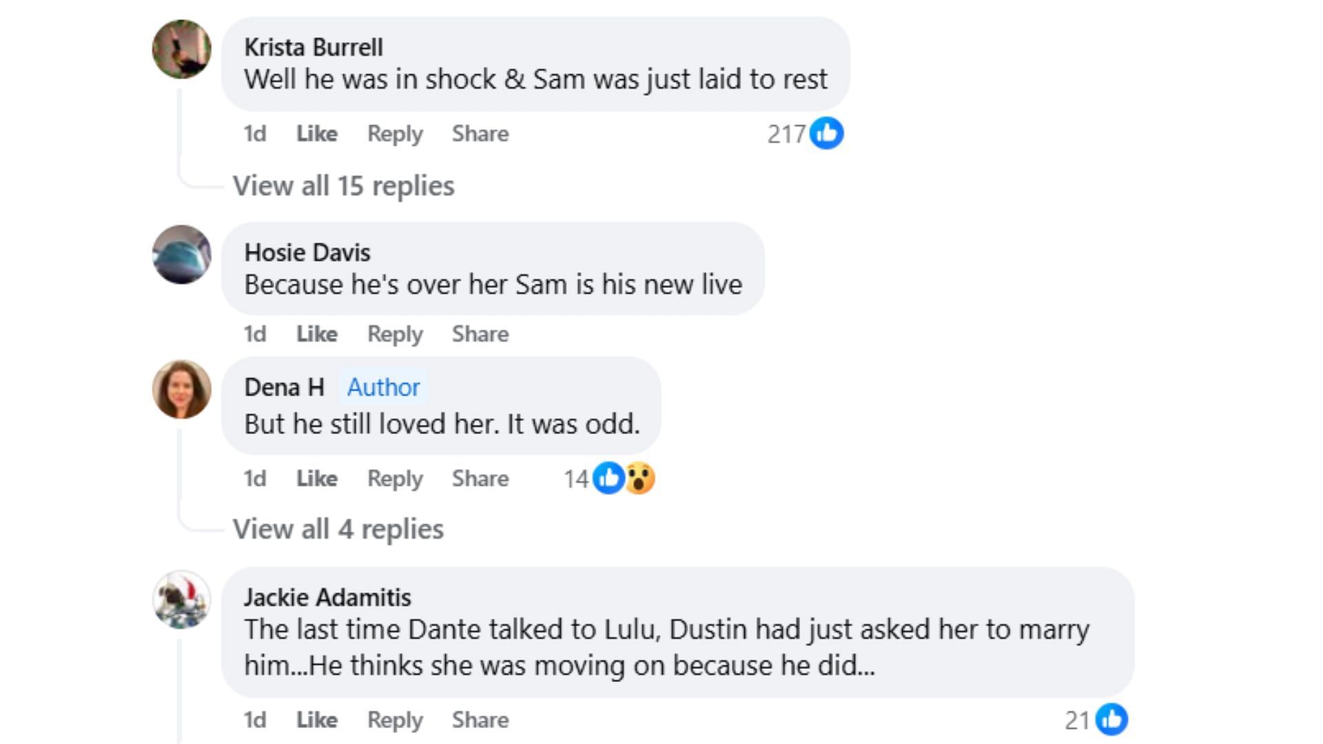 Fan reactions (Image via Facebook/@General Hospital)