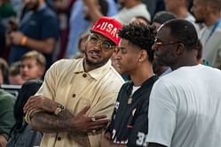 "You can't name me 10 players that's nice out of Cali": Carmelo Anthony's son Kiyan Anthony questions California's status as a top hooping State