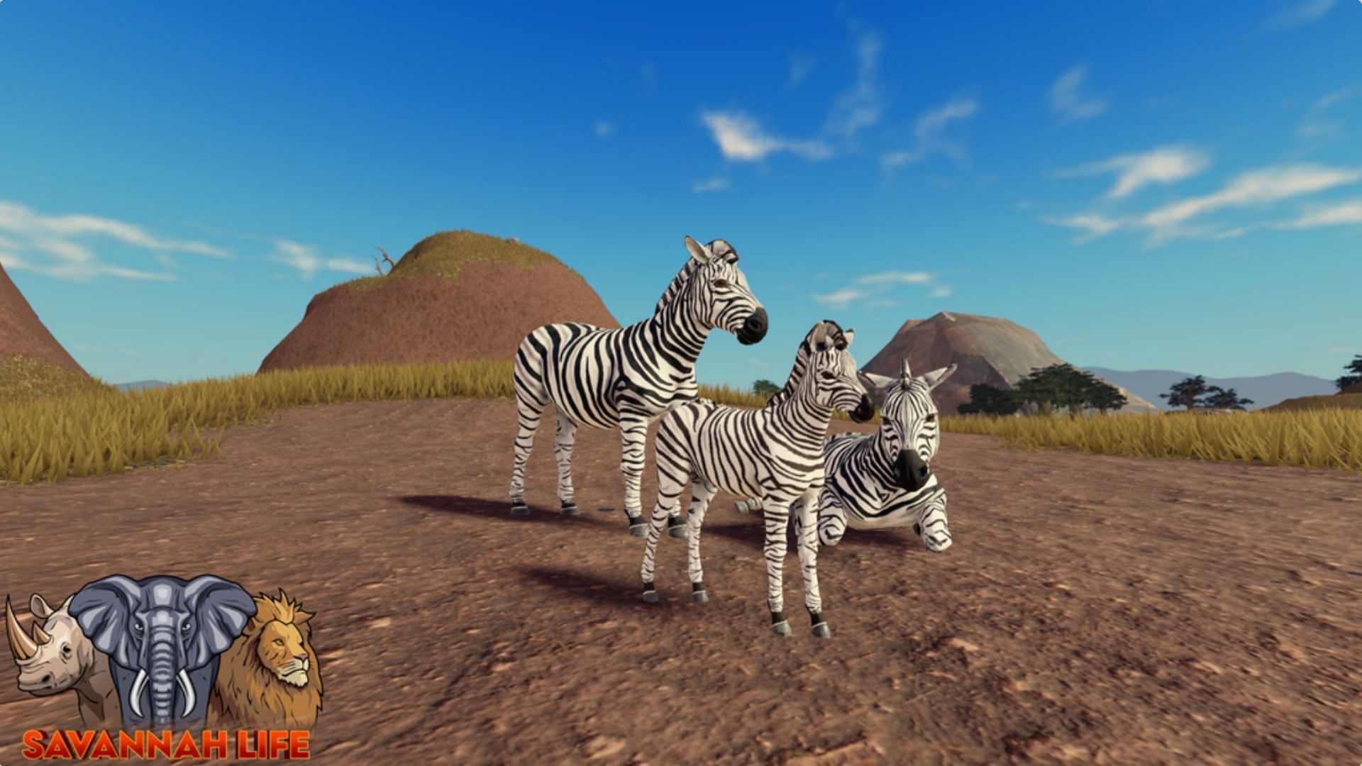 Enjoy wildlife in Savannah Life (Image via Roblox)