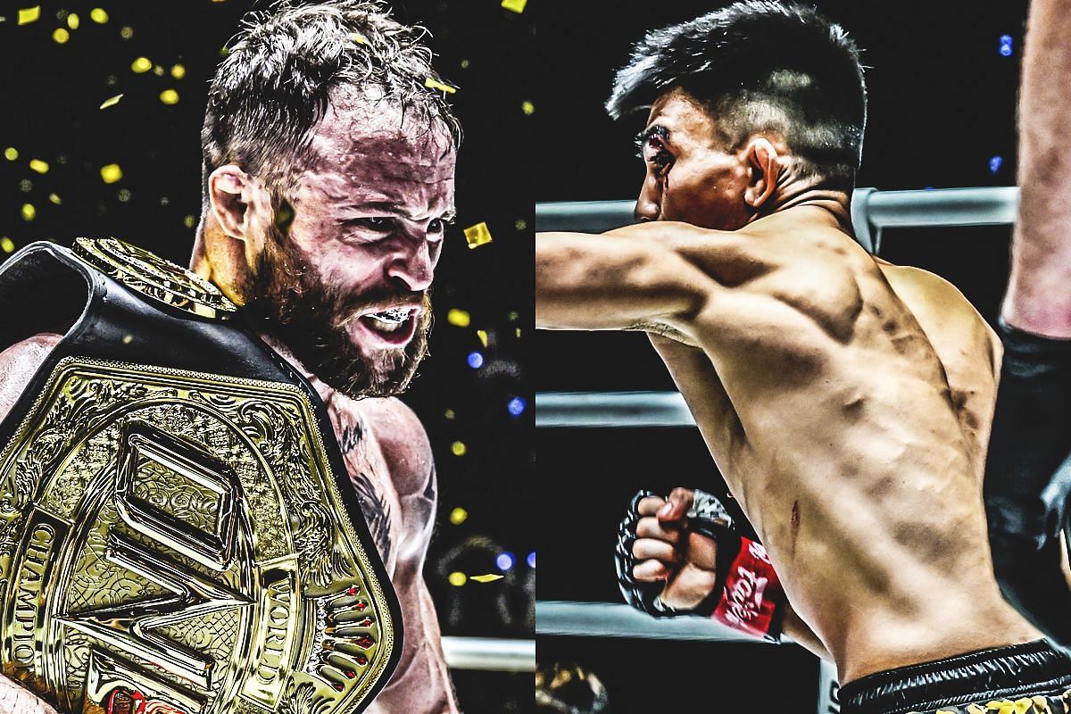 Jarred Brooks (left) and Joshua Pacio (right) | Image credit: ONE Championship