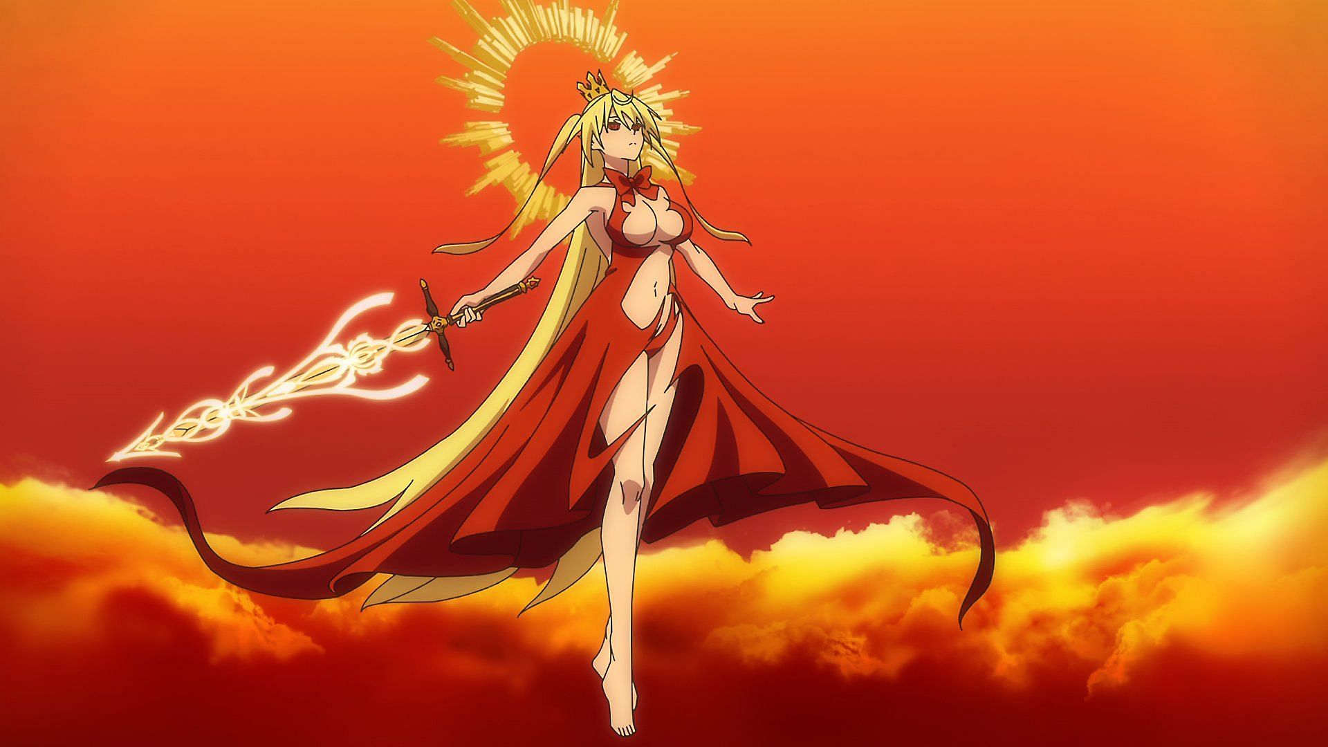 Meldia&#039;s second form in Demon Lord 2099 finale (Image via J.C.Staff)