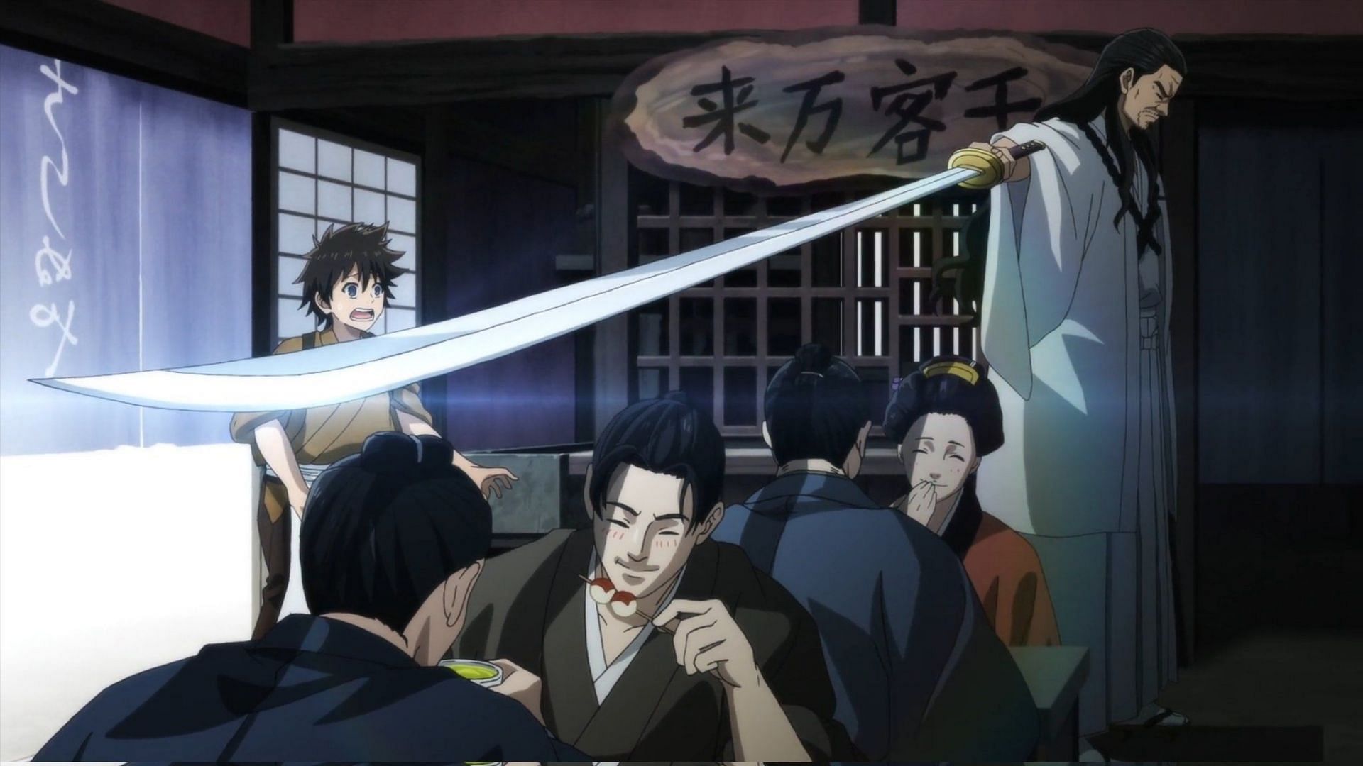 The unknown assailant who attempted to kill the shogun (Image via Maho Films)